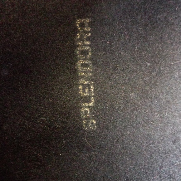 COPY - Black Wool/ Felt Hat - Picture 4 of 6